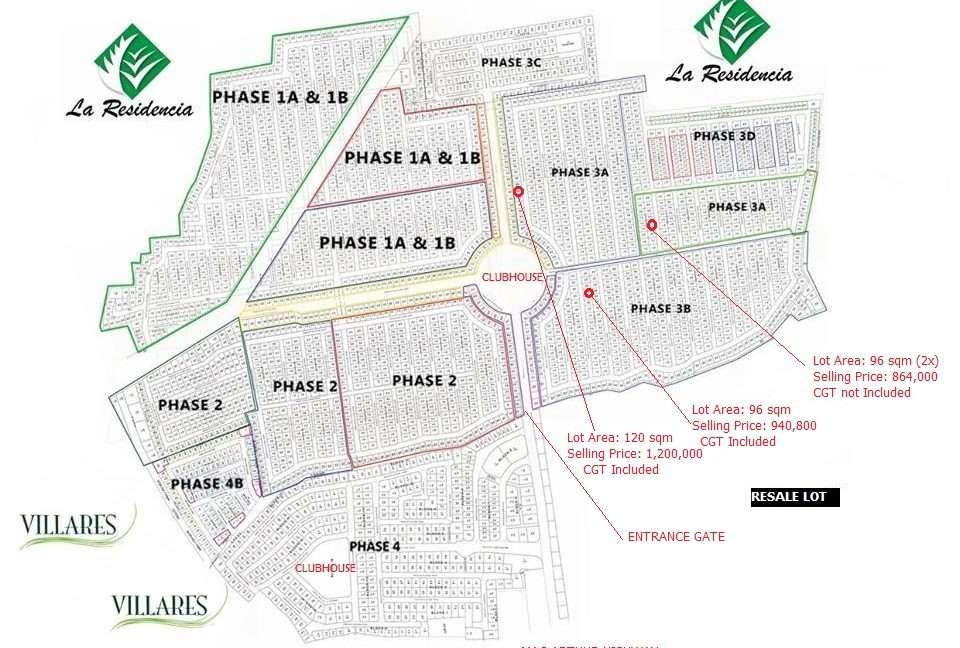 RESALE LOT IN LARESIDENCIA UNDER JLPM