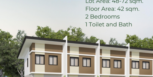 PRE SELLING HOUSE – 2 BR TOWNHOUSE UNIT IN BALIUAG BULACAN