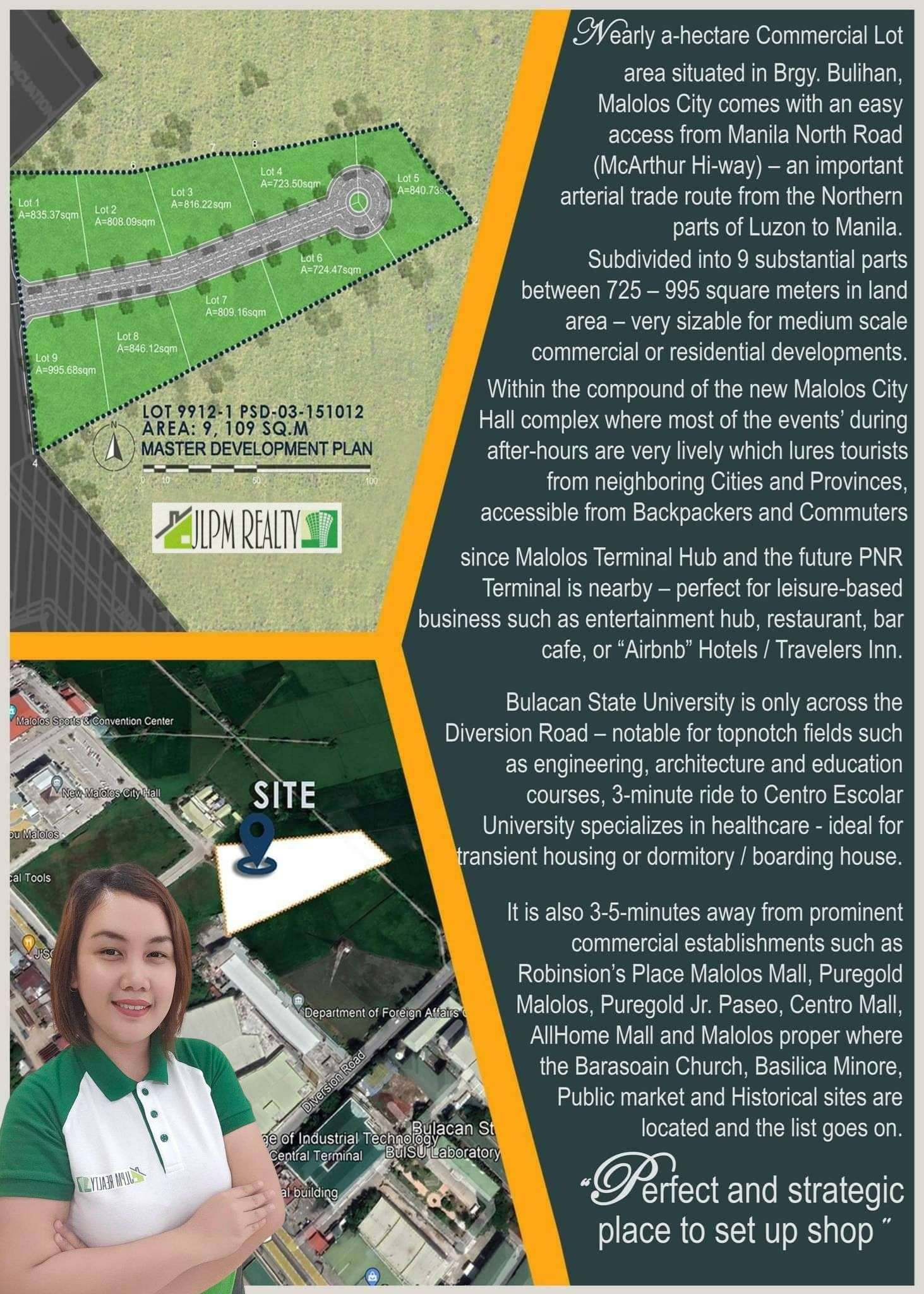 COMMERCIAL LOT IN MALOLOS BULACAN – JLPM Realty